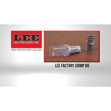Lee 90817 Factory Crimp Rifle Die 223 Remington 734307908171 