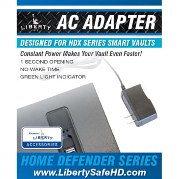 Liberty Safe Handgun Vaults A/C Adapter