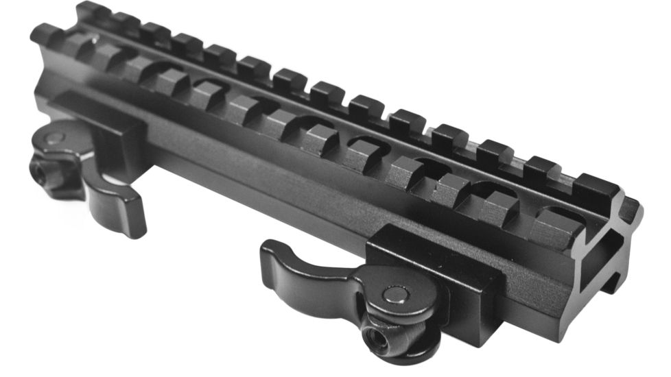 Leapers UTG LE Rated Double Rail Angle Mount w/ Integral QD Lever Lock ...