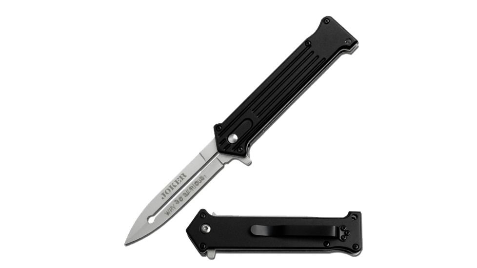 TAC Force Spring Assist Joker Knife; with Clip TF457BS