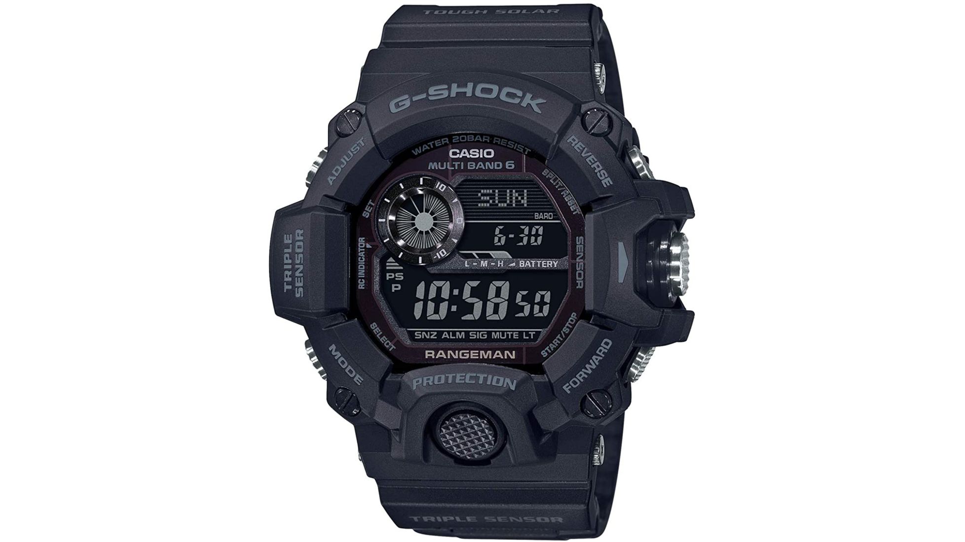 casio g shock protection rangeman